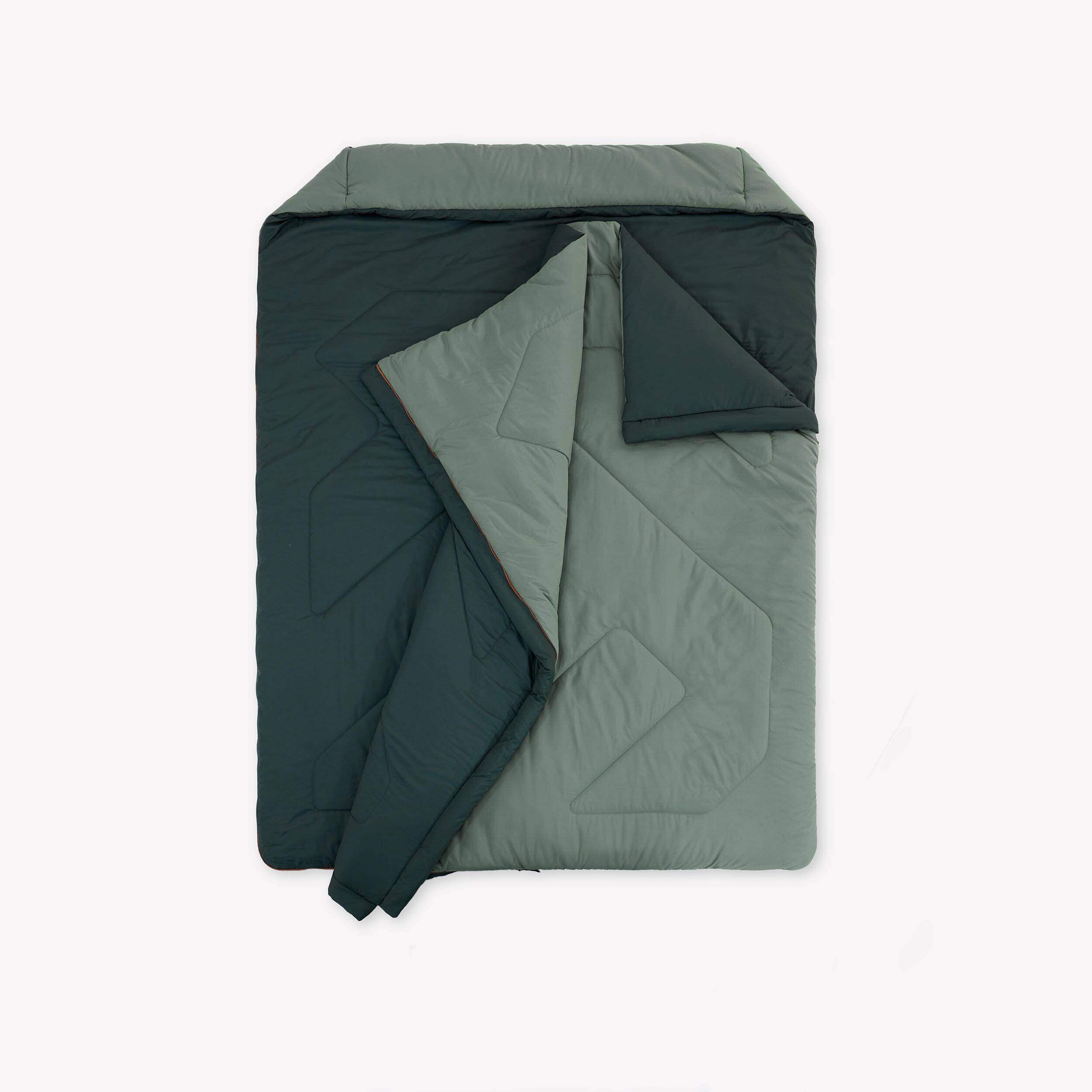 Seconde vie Sac de couchage de camping 0°C, 2 personnes 3/5