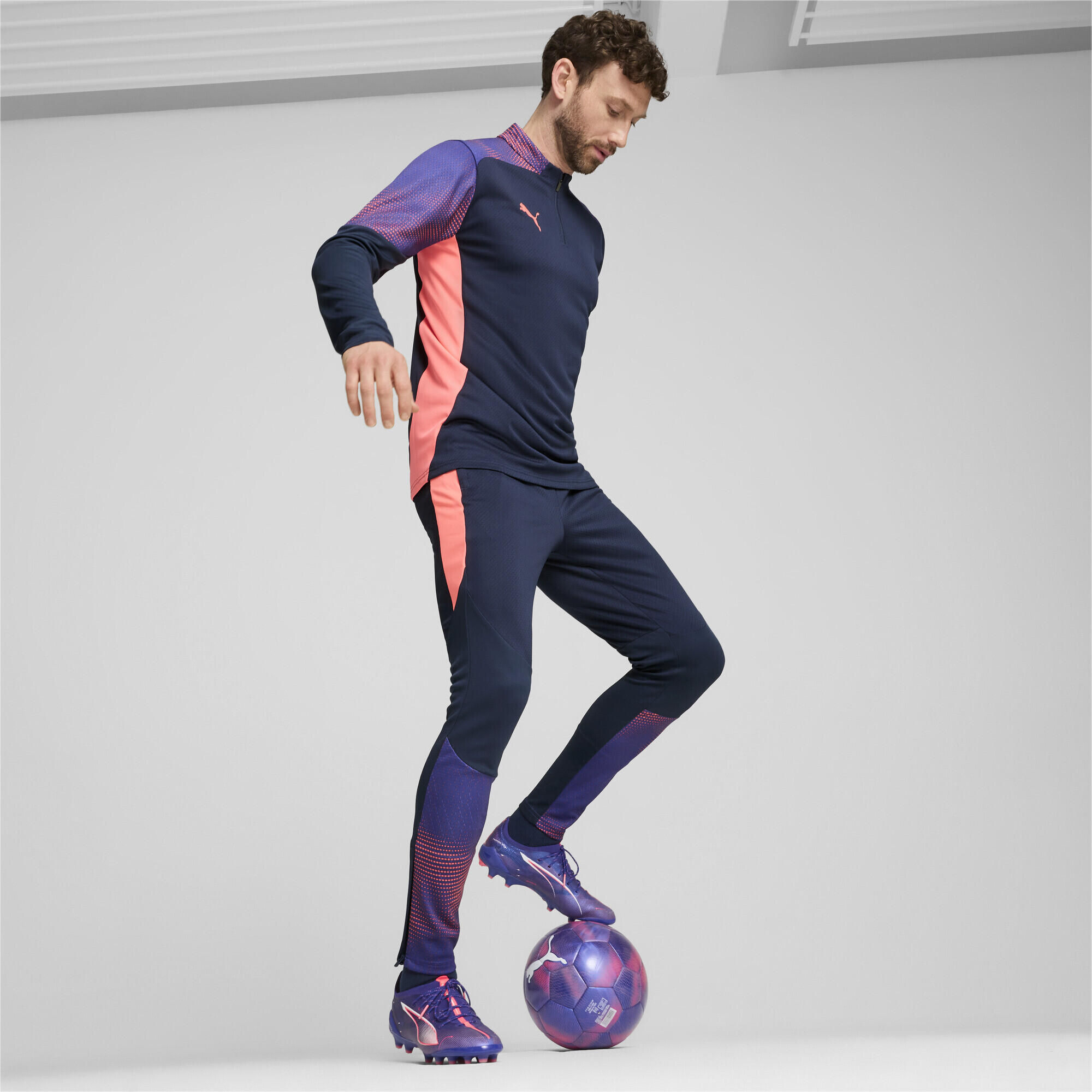 individualFINAL Trainingshose Herren PUMA Club Navy Dark Amethyst Blue Purple 7/7