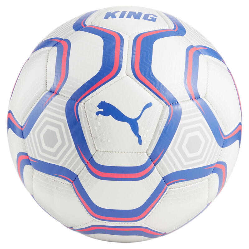 Ballon de football KING PUMA White Bluemazing Sunset Glow Blue Pink