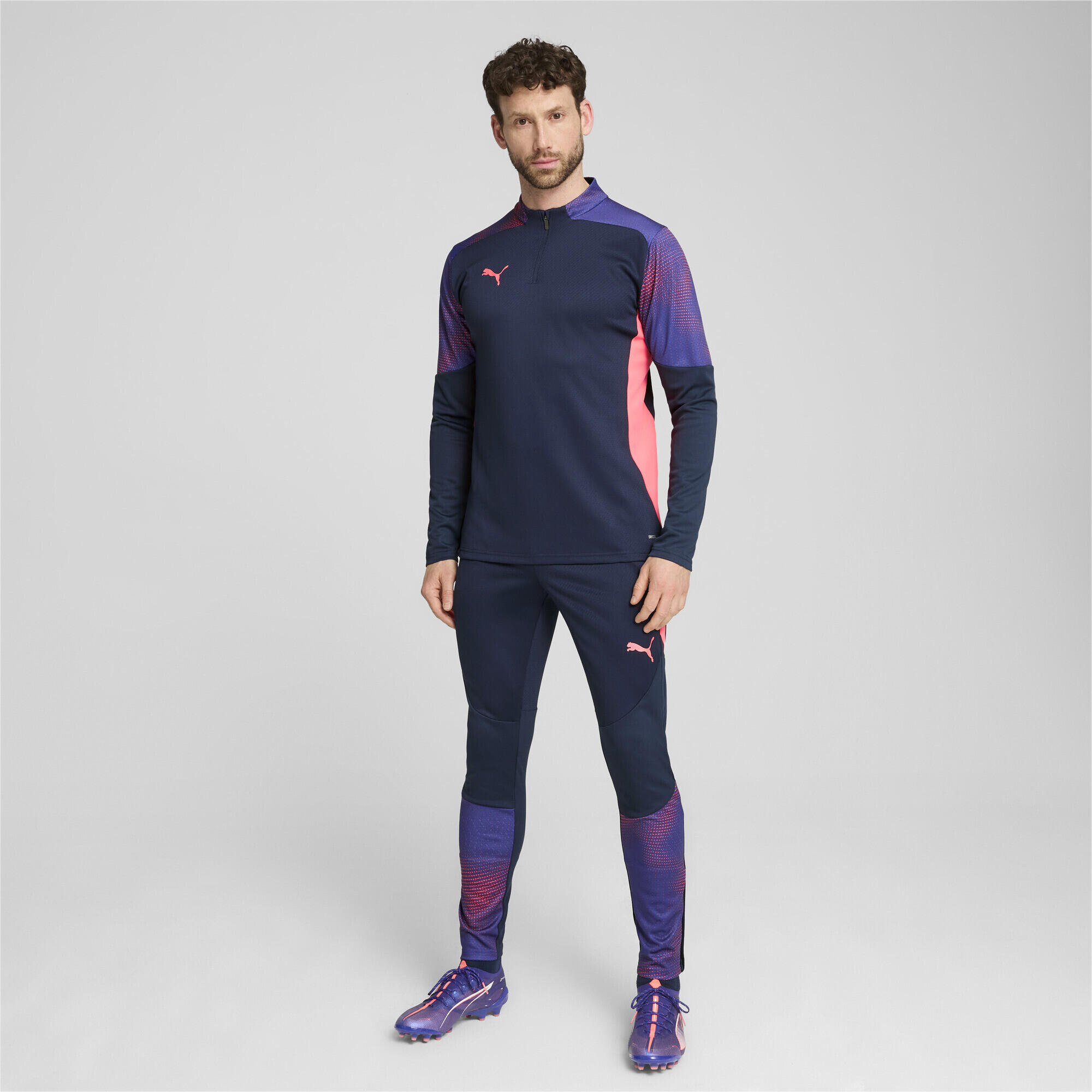 individualFINAL Trainingshose Herren PUMA Club Navy Dark Amethyst Blue Purple 4/7