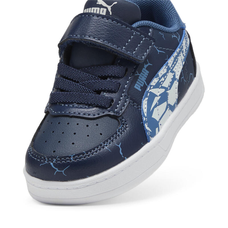 Smash 2.0 Icy Monster sneakers voor kleuters PUMA Club Navy Blue Horizon White