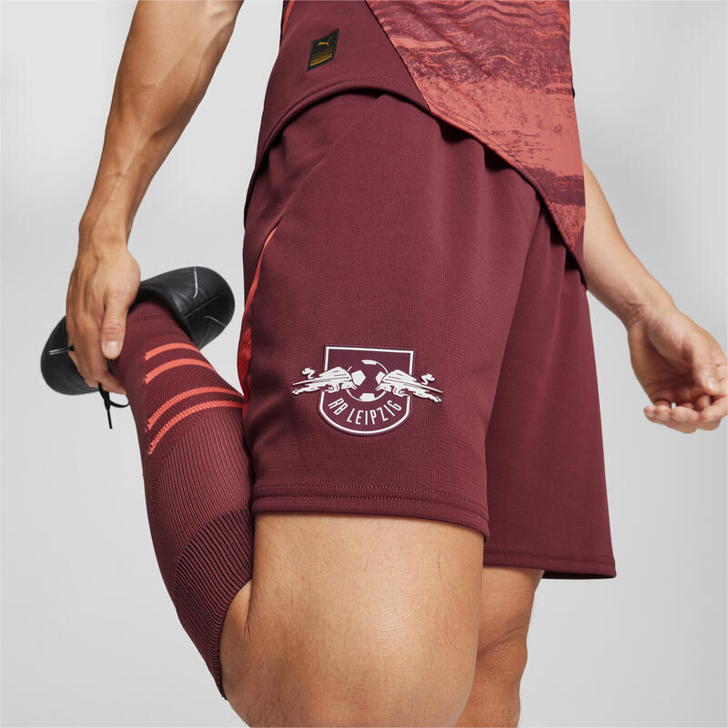 RB Shorts Leipzig da uomo PUMA Dark Jasper Active Red