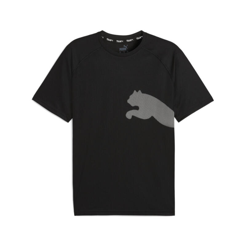 Camiseta Train All Day Big Cat Hombre PUMA Black