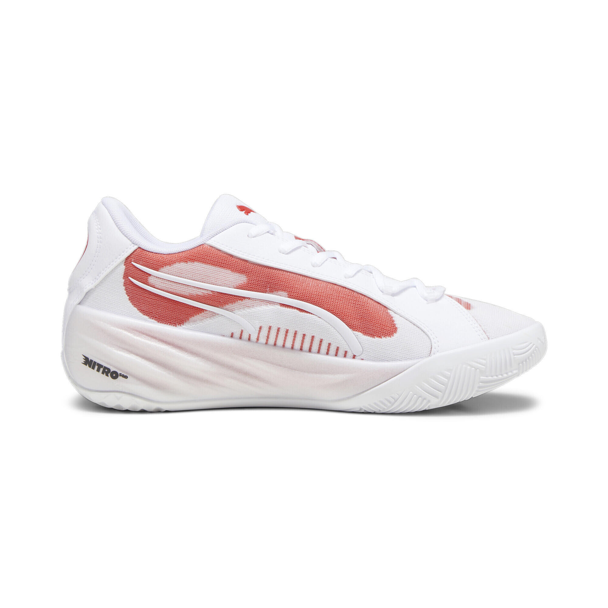 Scarpe da basket All-Pro NITRO Team PUMA White For All Time Red 7/7