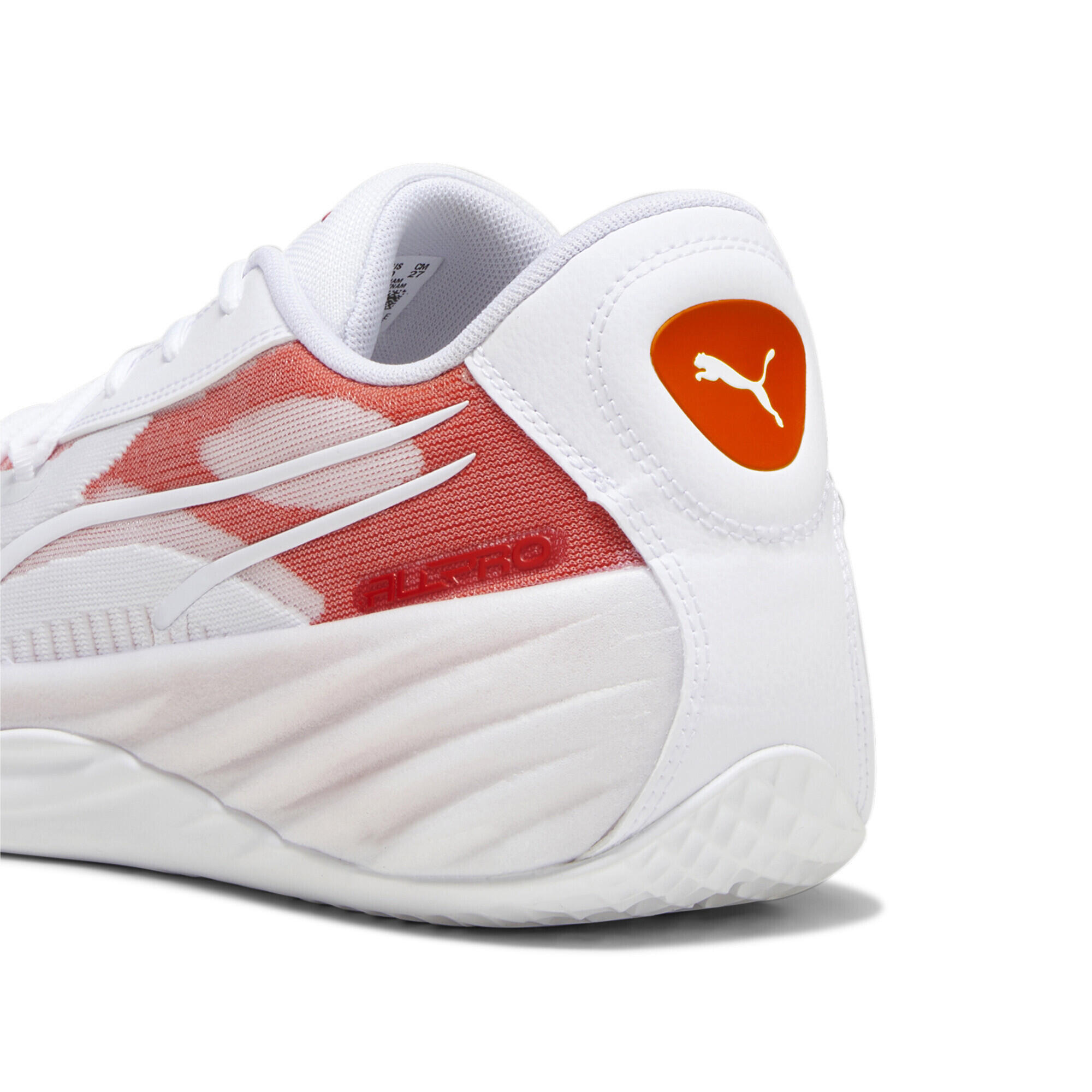 Scarpe da basket All-Pro NITRO Team PUMA White For All Time Red 4/7