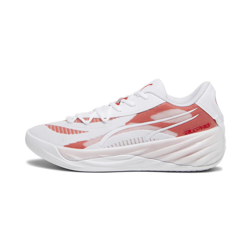 Scarpe da basket All-Pro NITRO Team PUMA White For All Time Red