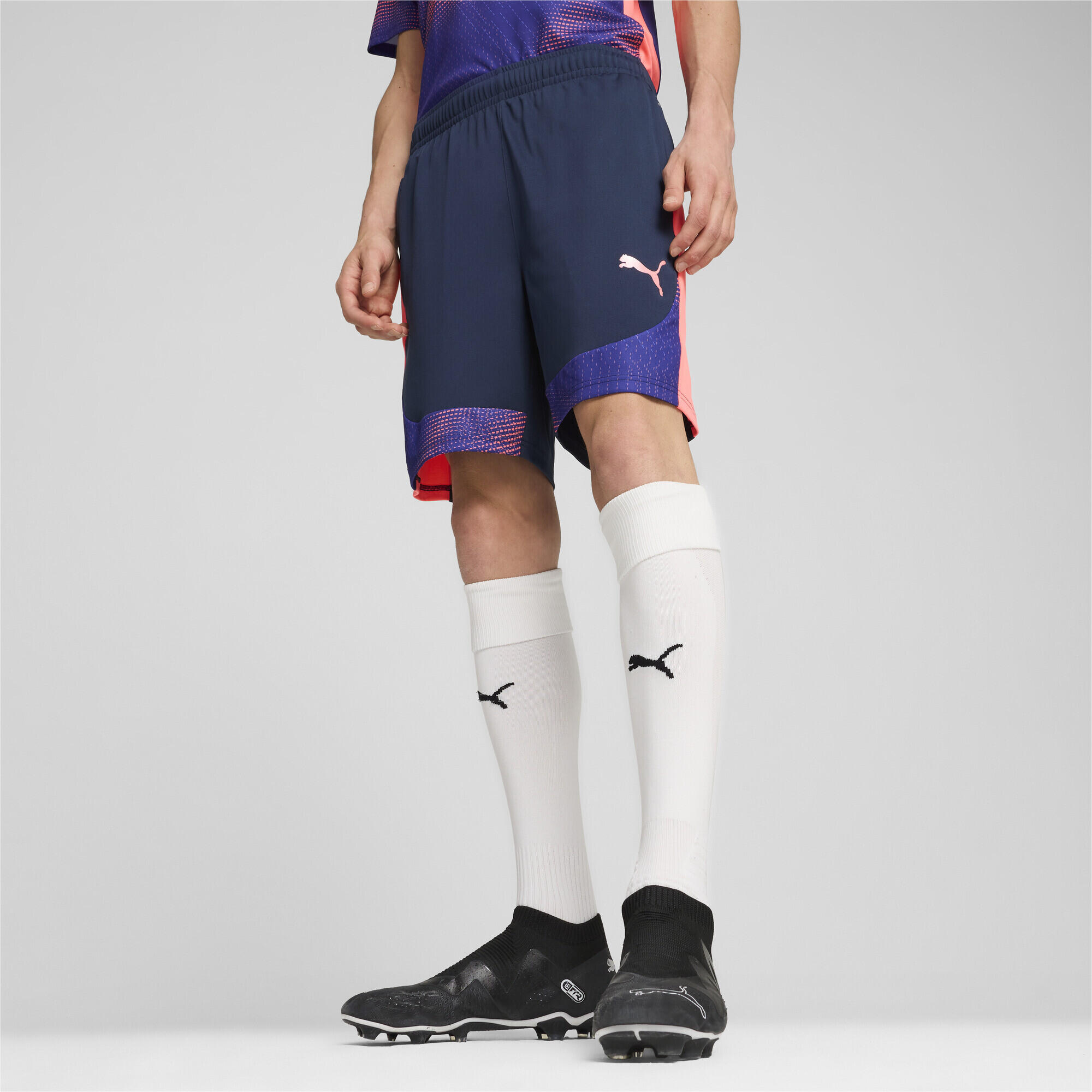 individualFINAL short voor heren PUMA Club Navy Dark Amethyst Blue Purple 4/7