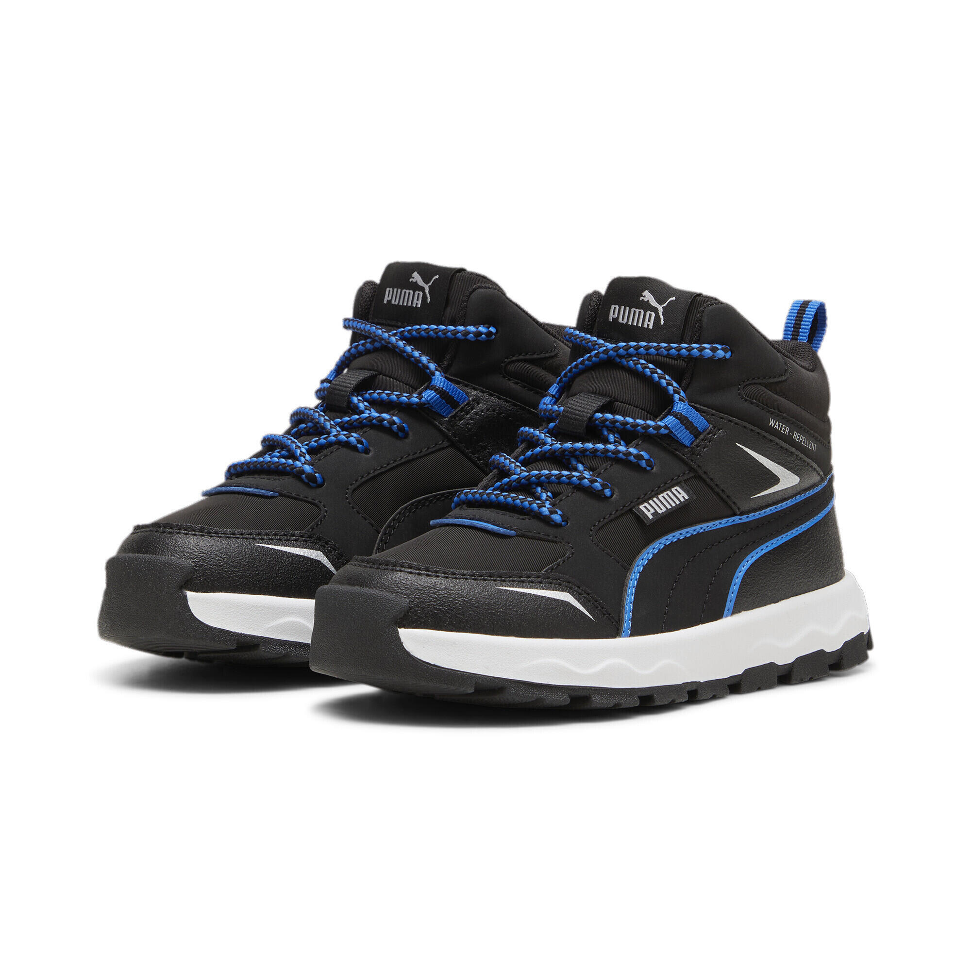 Puma - Baskets Evolve Trail Enfant Puma - Baskets - Bleu|noir - Decathlon