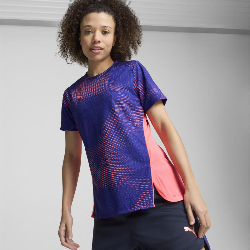 Camiseta individualBLAZE Mujer PUMA Lapis Lazuli Dark Amethyst Blue Purple