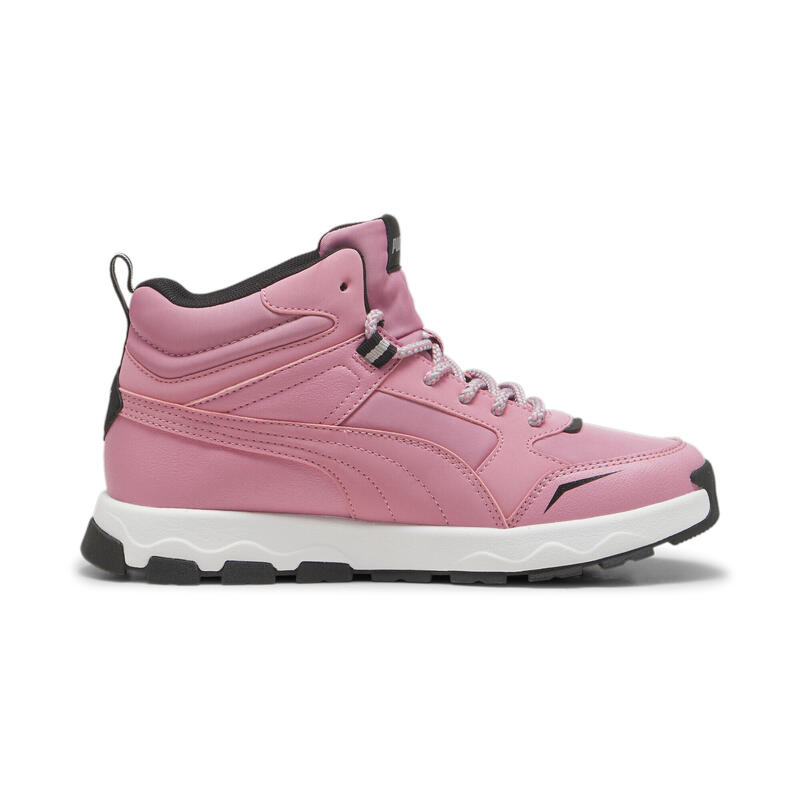 Evolve Trail Sneakers Youth PUMA Mauved Out Black Silver Pink Metallic