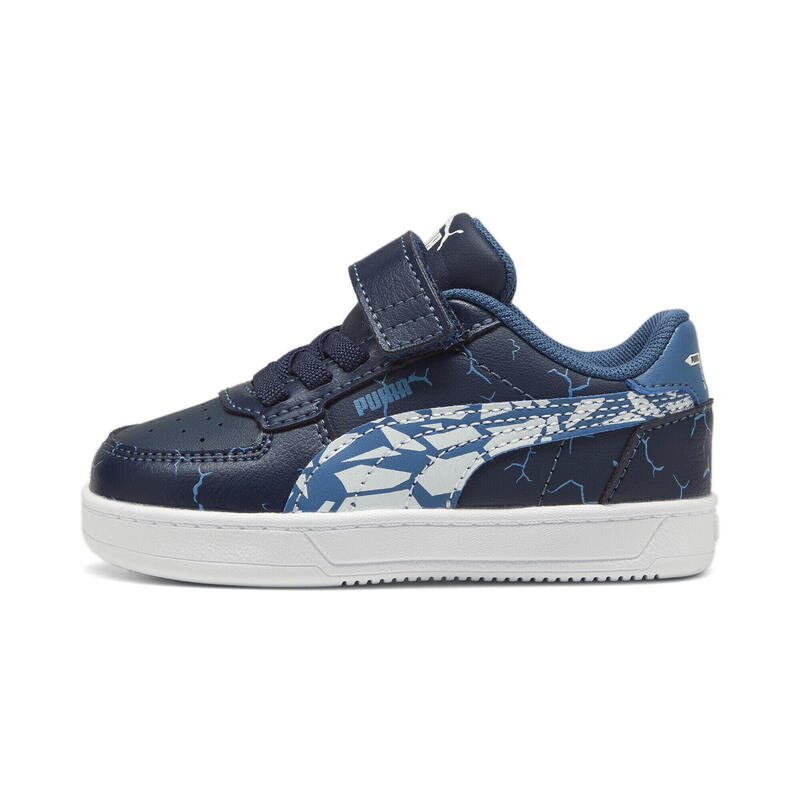 Smash 2.0 Icy Monster sneakers voor kleuters PUMA Club Navy Blue Horizon White