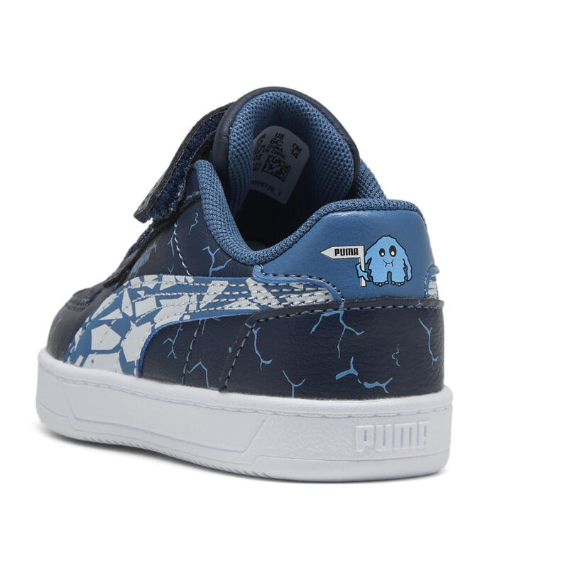 Smash 2.0 Icy Monster sneakers voor kleuters PUMA Club Navy Blue Horizon White