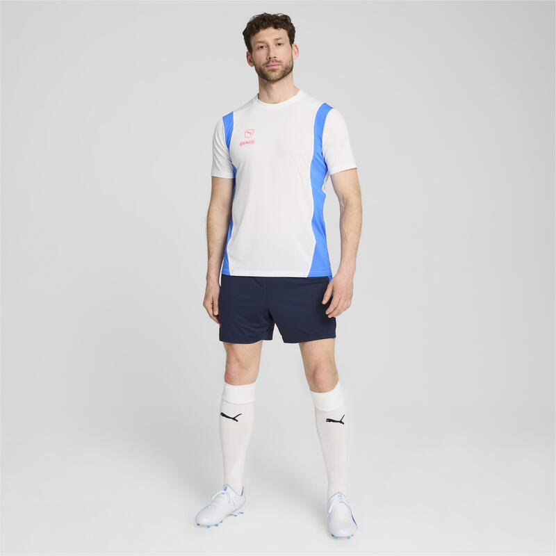 KING Pro voetbalshirt voor heren PUMA White Bluemazing Blue