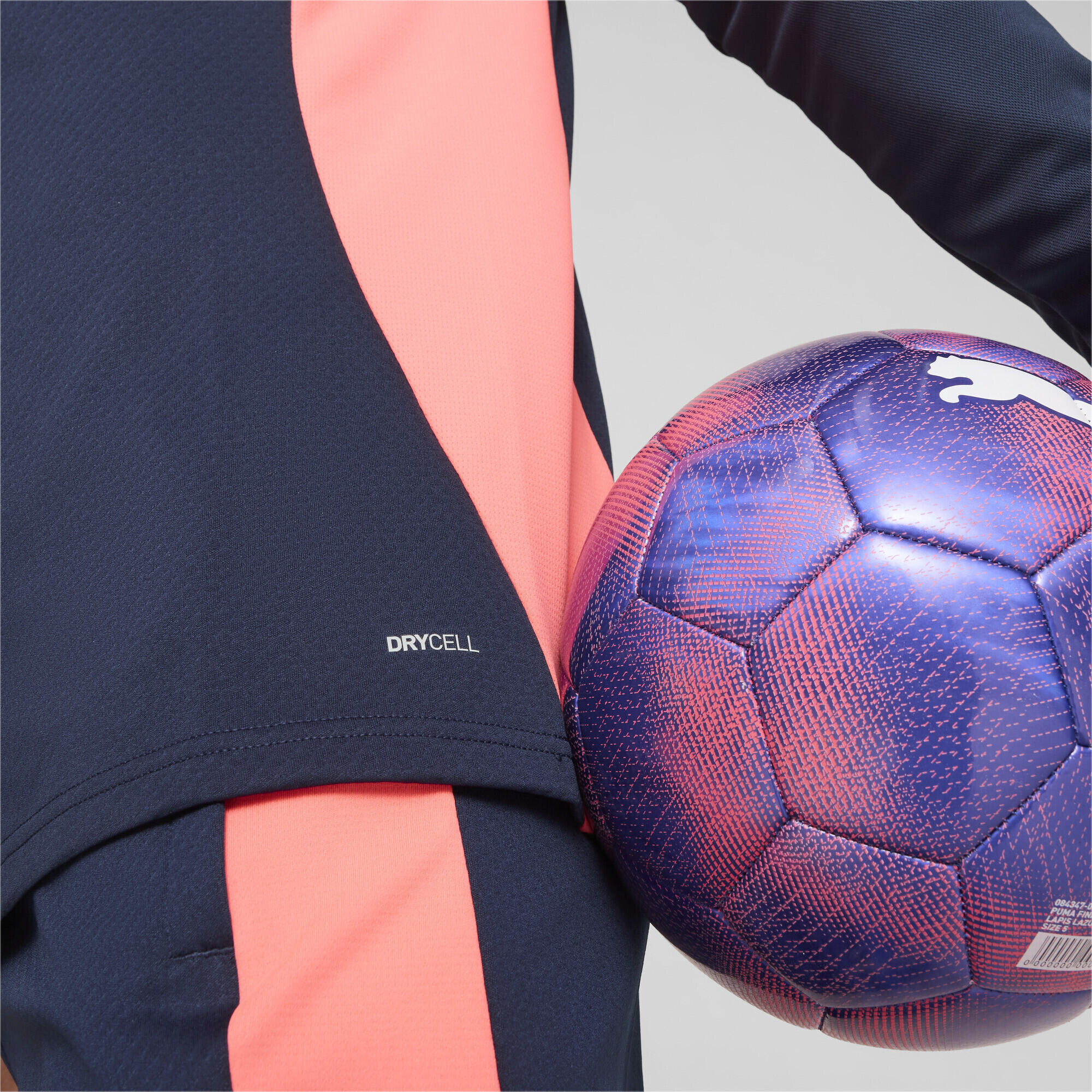 Haut à 1/4 zip individualFINAL Homme PUMA Club Navy Dark Amethyst Blue Purple 4/7