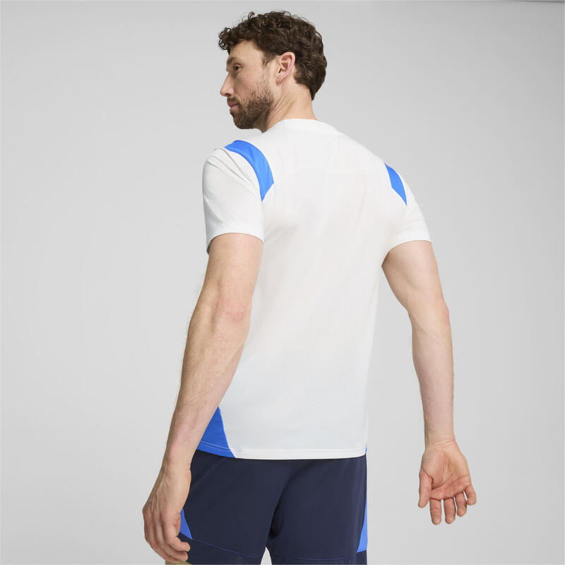 Camiseta de fútbol Hombre KING Pro PUMA White Bluemazing Blue