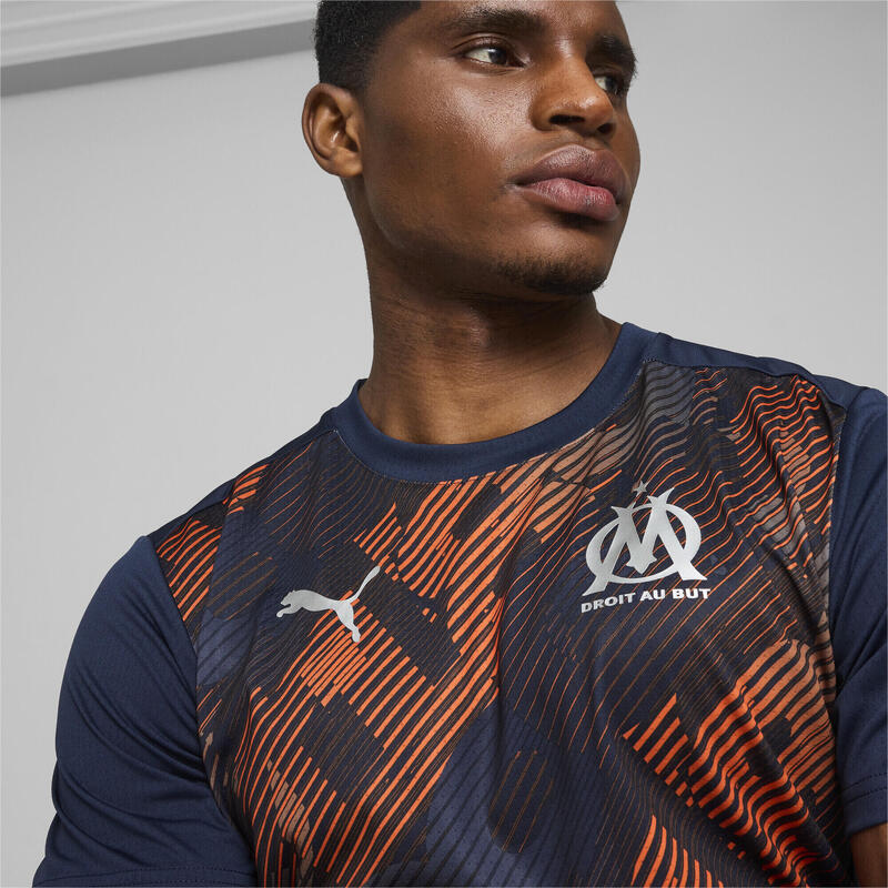 Camiseta de manga corta de prepartido Olympique de Marseille Hombre PUMA