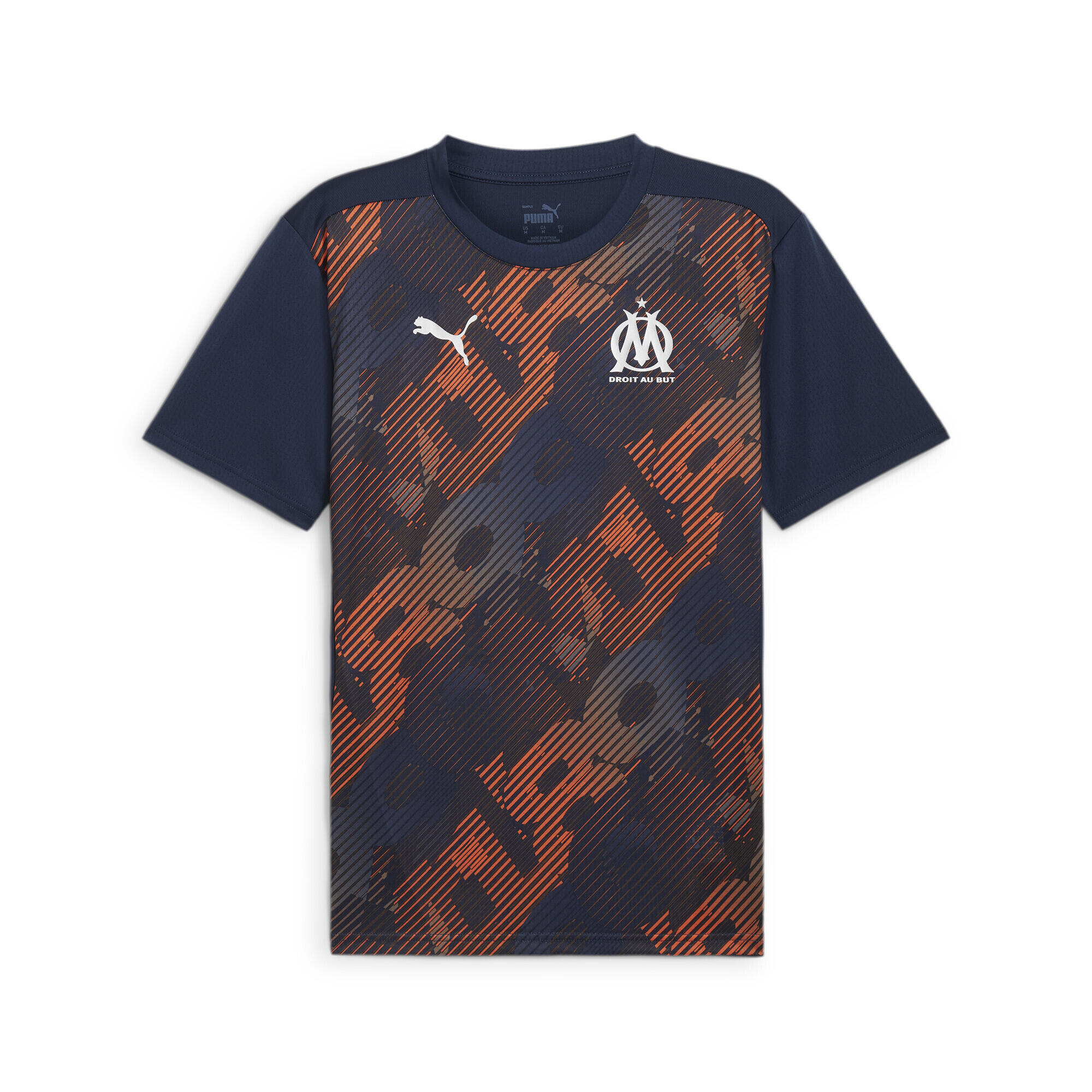 Maglia pre-partita a manica corta dell'Olympique de Marseille da uomo PUMA |  Puma