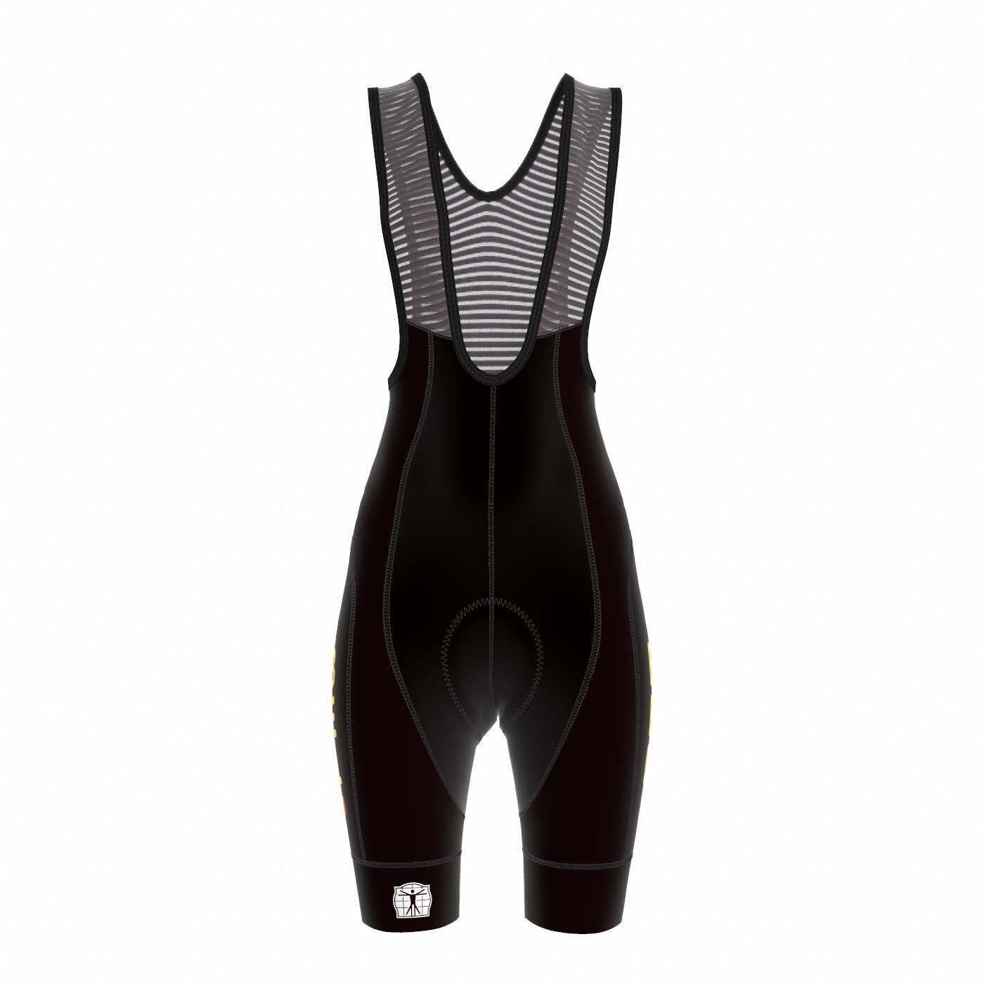 Bioracer - Cuissard Court Respirant Femme - Official Team Belgium Icon Noir - Cuissard De Vélo À Bretelles - Noir -  Xl - Decathlon