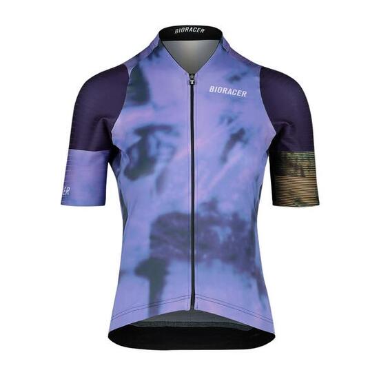 Maglia Ciclismo Manica Corta Donna - Icon Flandrien Series Pedaleur Viola