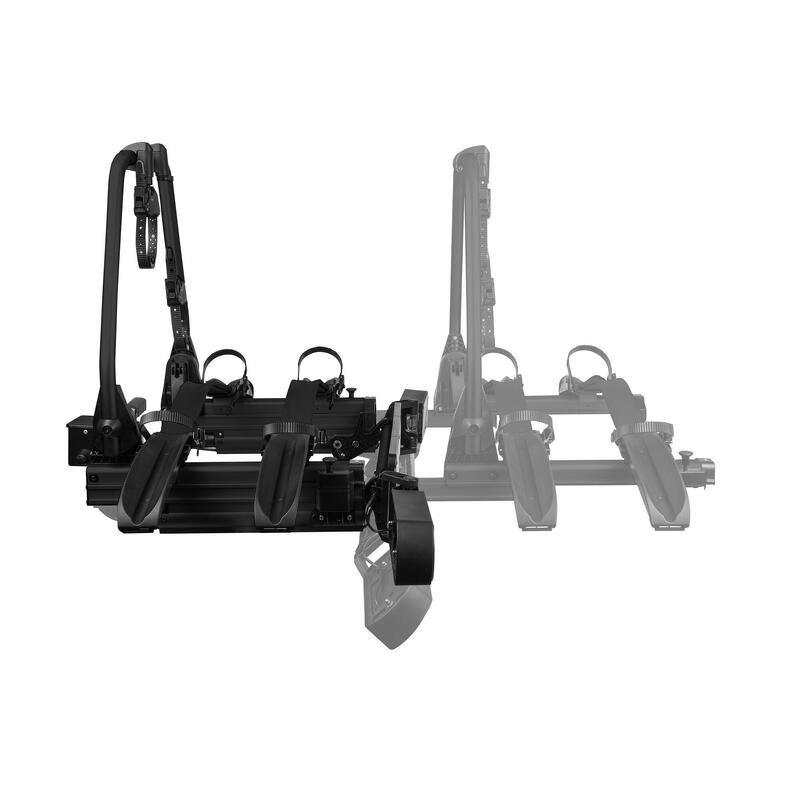 PORTE-VÉLOS 2 VÉLOS SD260 BLACK SPÉCIAL FOURGON ET PORTES BATTANTES - EUFAB