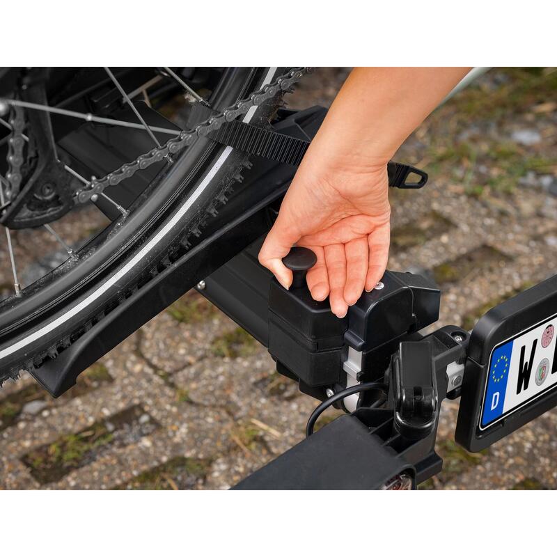PORTE-VÉLOS 2 VÉLOS SD260 BLACK SPÉCIAL FOURGON ET PORTES BATTANTES - EUFAB