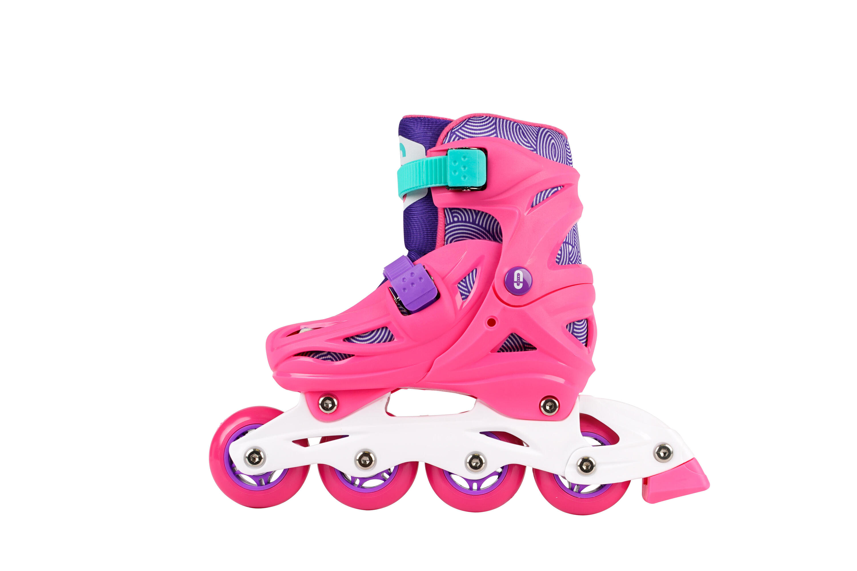Kinderskates OLSSON LITE SALLY Roze verstelbare maat (28-31) 608Z lagers 4/6