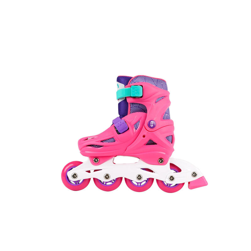 Kinderskates OLSSON LITE SALLY Roze verstelbare maat (32-35) 608Z lagers