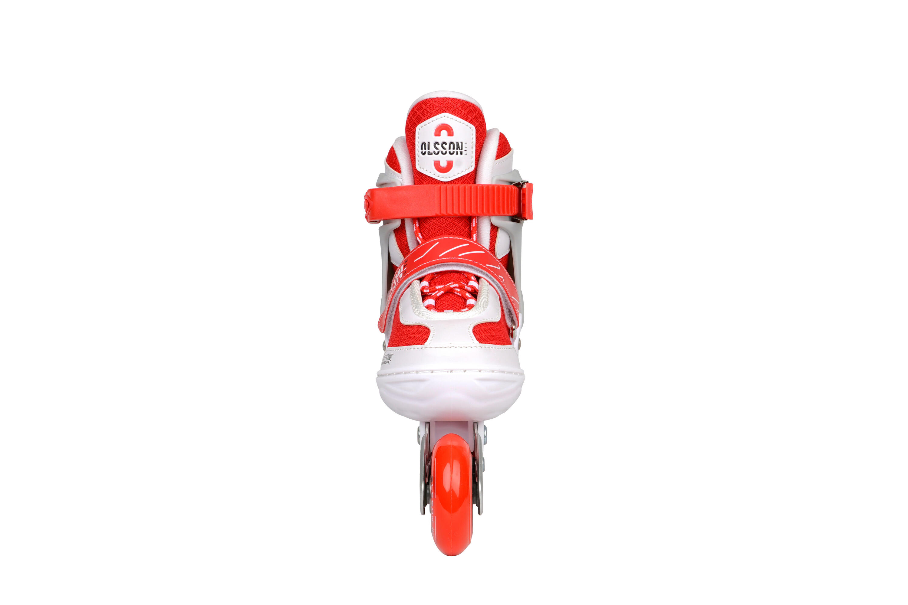 Patines Línea OLSSON HALLEY Rojo talla ajustable (32-35) ABEC7 chasis aluminio 3/7