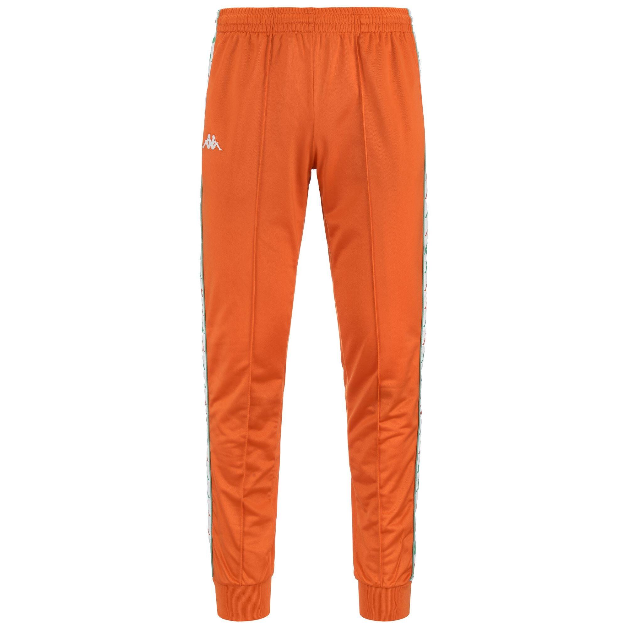 kappa pantaloni da bambino in poliestere arancio da allenamento |  Kappa