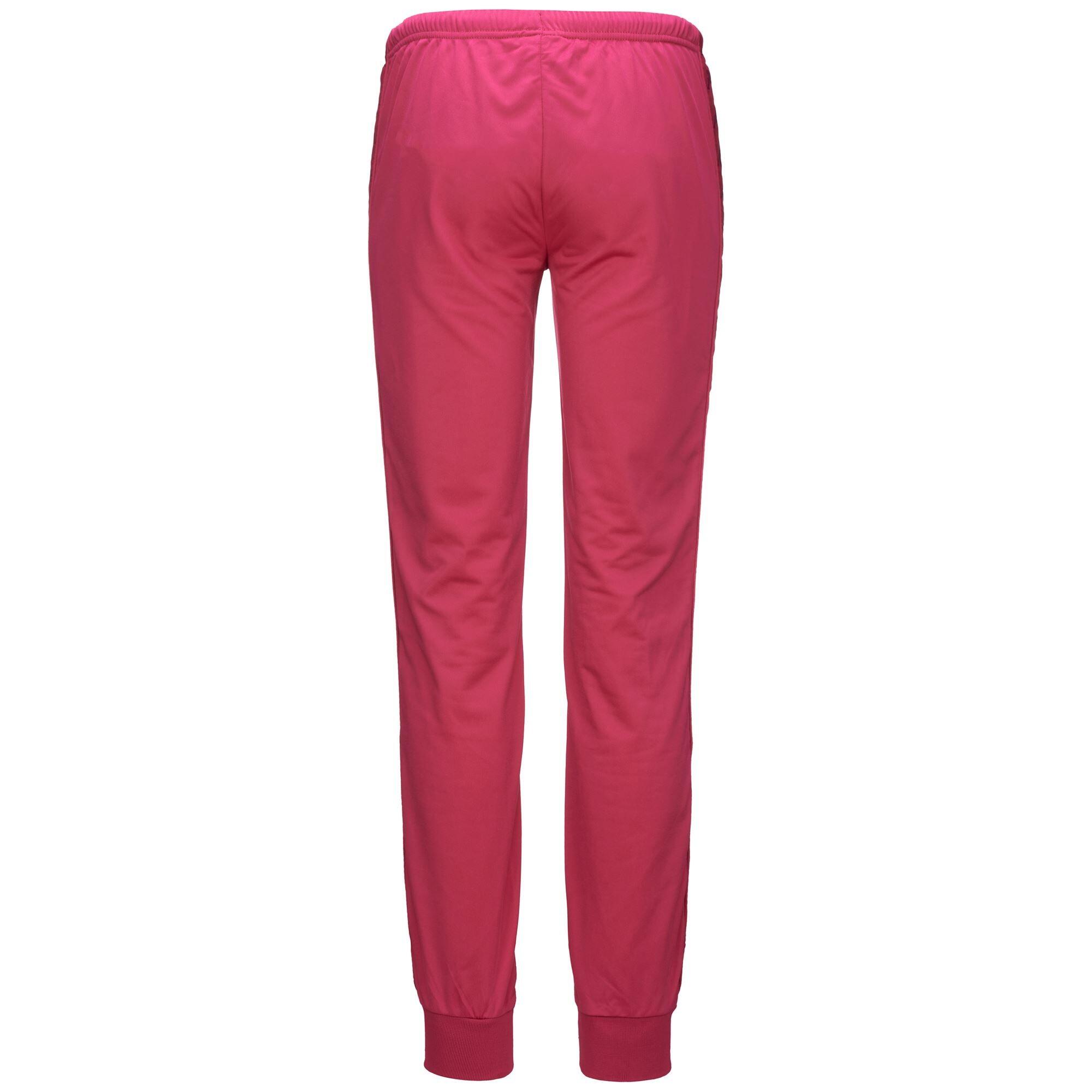 kappa pantaloni da donna in poliestere viola da fitness KAPPA Decathlon