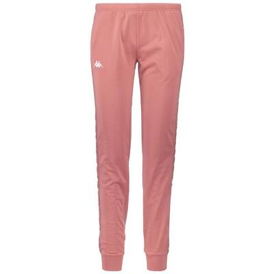 Pantaloni tuta da donna in poliestere marrone da sport street