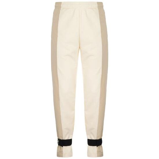 Pantaloni tuta da uomo in cotone bianco da sport street