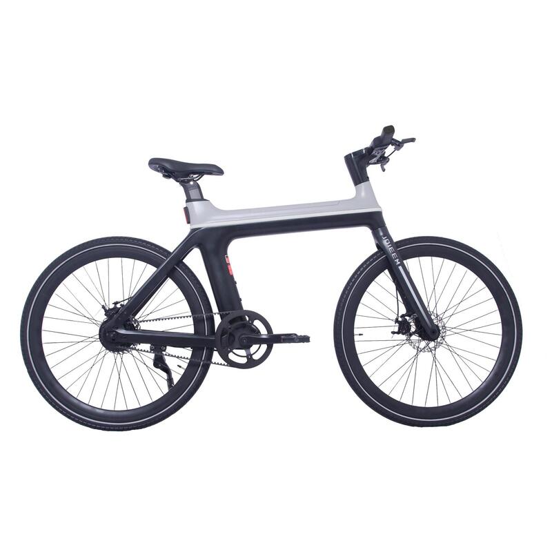 Elektrische Fiets JOIEEM Ebike-X 80-100km 36V/10Ah klassiek grijs