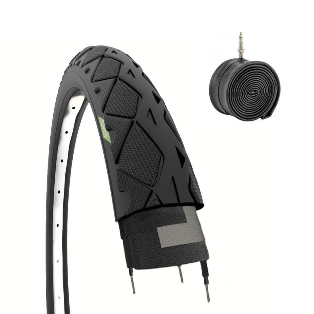 Tyre 26x1.50 (40-559)+inner tube, bike tyre 26 x 1.50 trekking hybrid EV