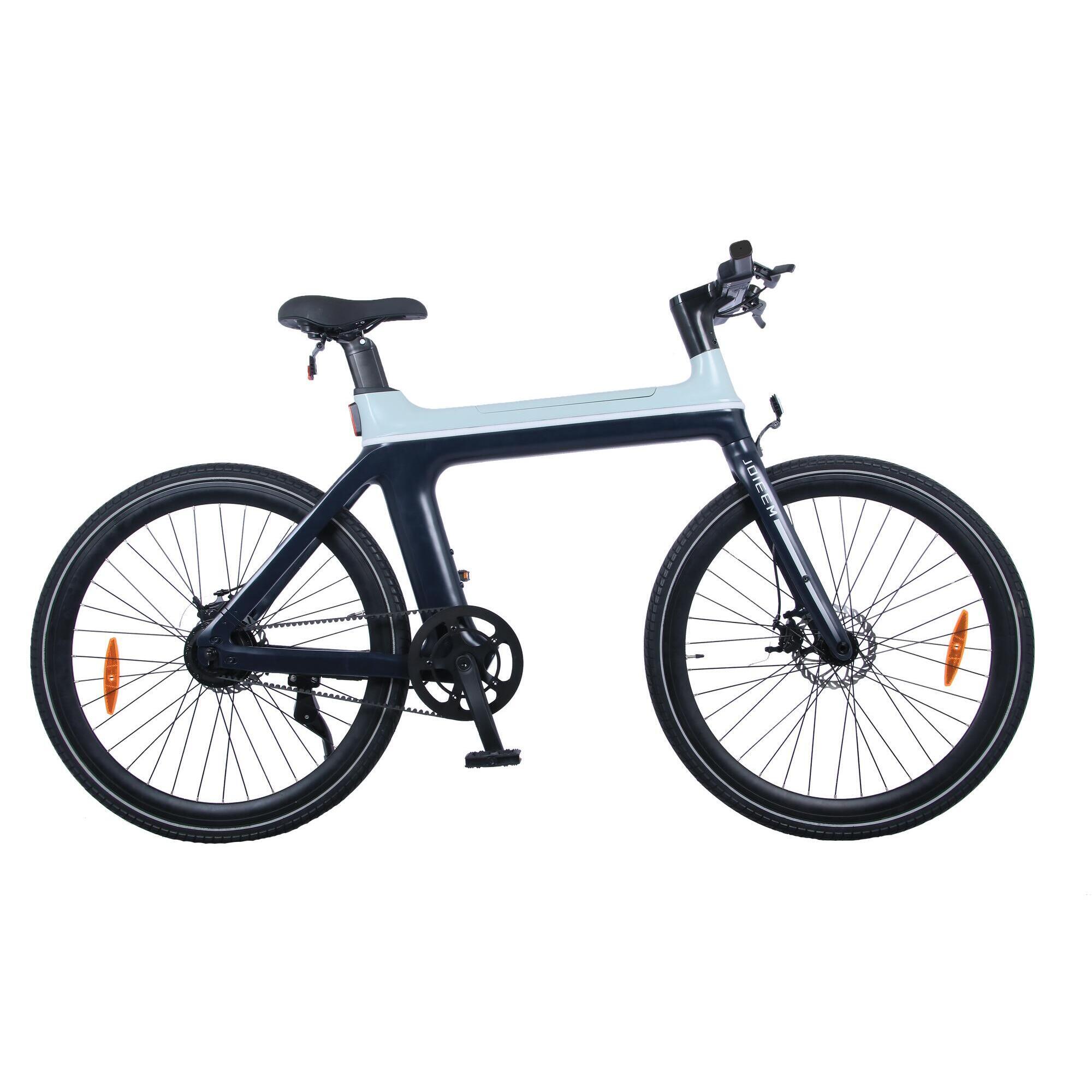Velo Electrique JOIEEM Ebike X 80 100km 36V 10Ah Gris classique