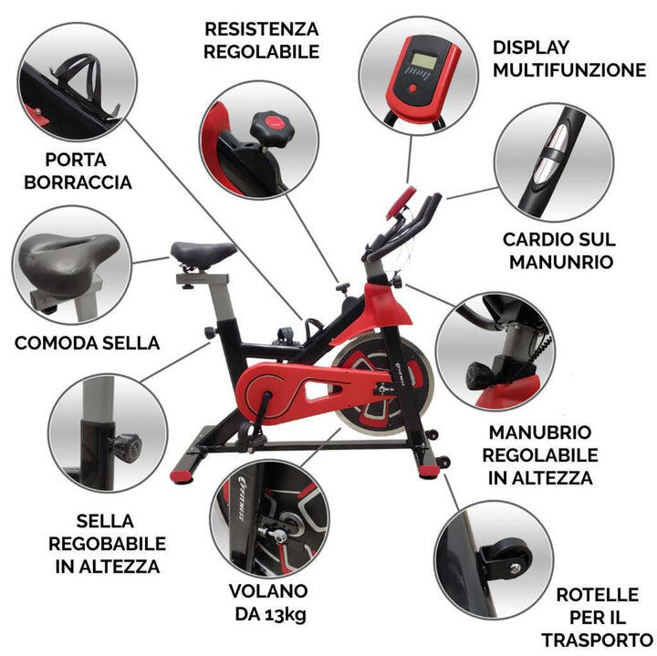 [KIT] Indoor Cycling Fly+AB 2-Roller+Coppia Manubri  FF 3/6
