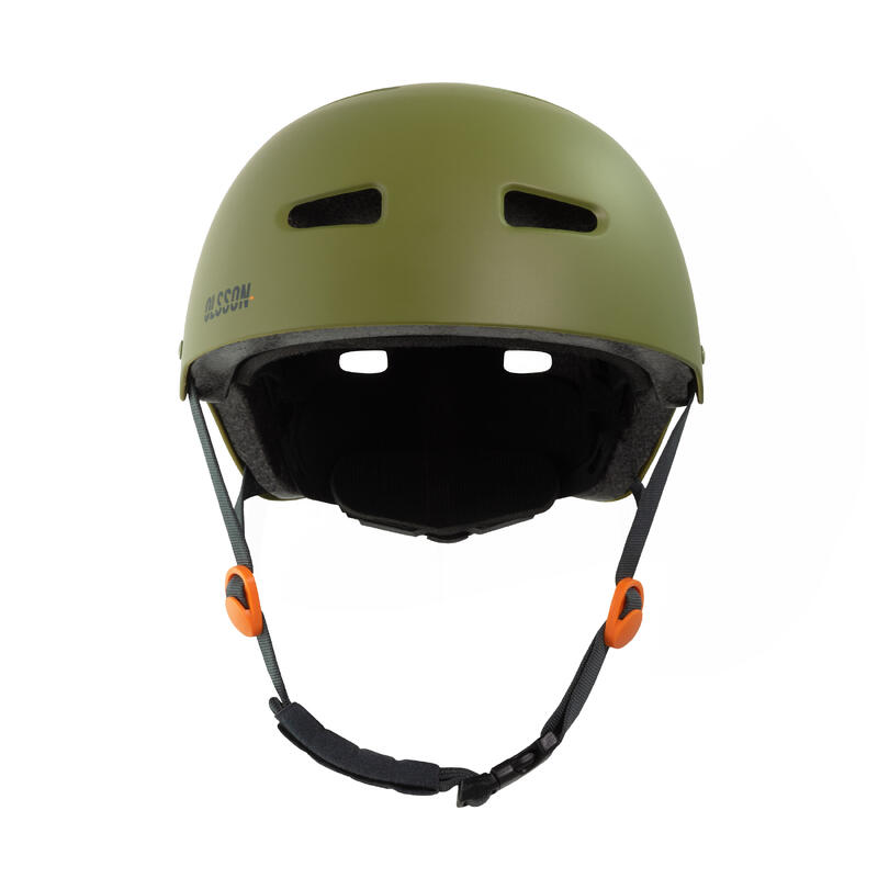 Casque roller OLSSON URBAN RIDER Kaki S-M (51-54cm) scooter Skate vélo Patins