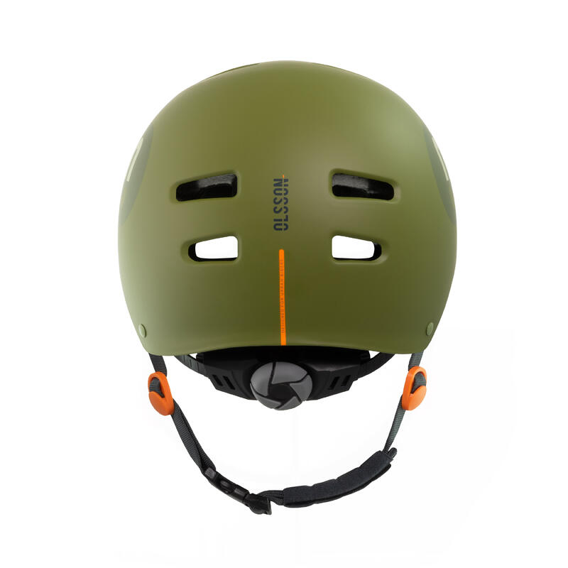 Casque roller OLSSON URBAN RIDER Kaki S-M (51-54cm) scooter Skate vélo Patins