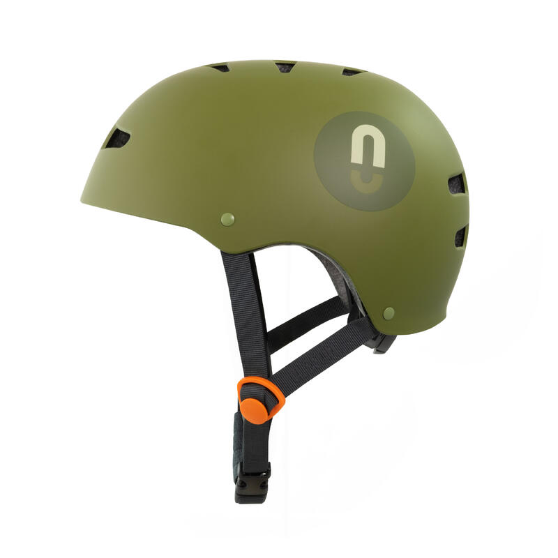 Helm OLSSON URBAN RIDER Khaki M-L (55-58cm) skateboard Schaatsen fietsen