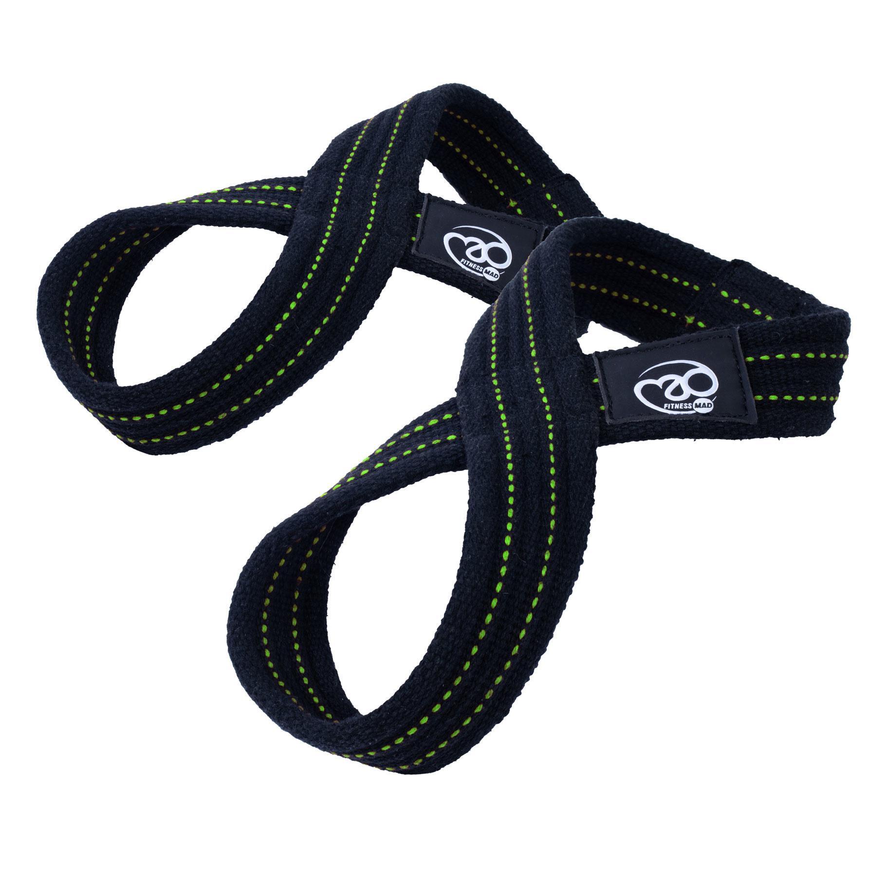 FIGURE Lifting Strap (Black / Green)