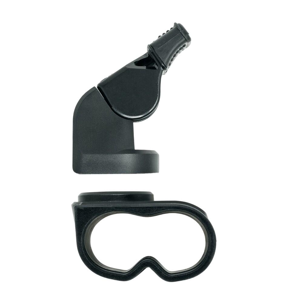 Classic CMG Magnetic Finger Grip Technology Sports Whistle (Black) 2/3