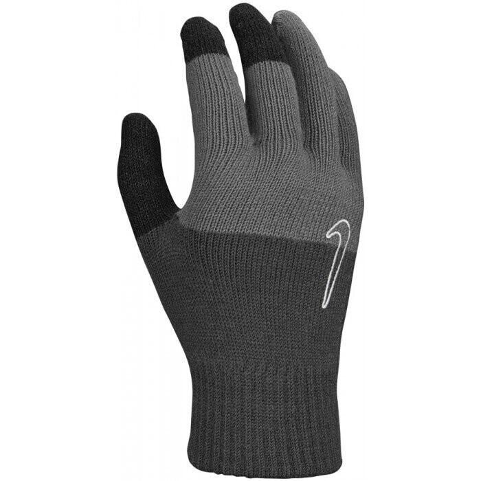 HerrenDamen Unisex Winterhandschuhe Damen und Herren Anthrazit/Schwarz