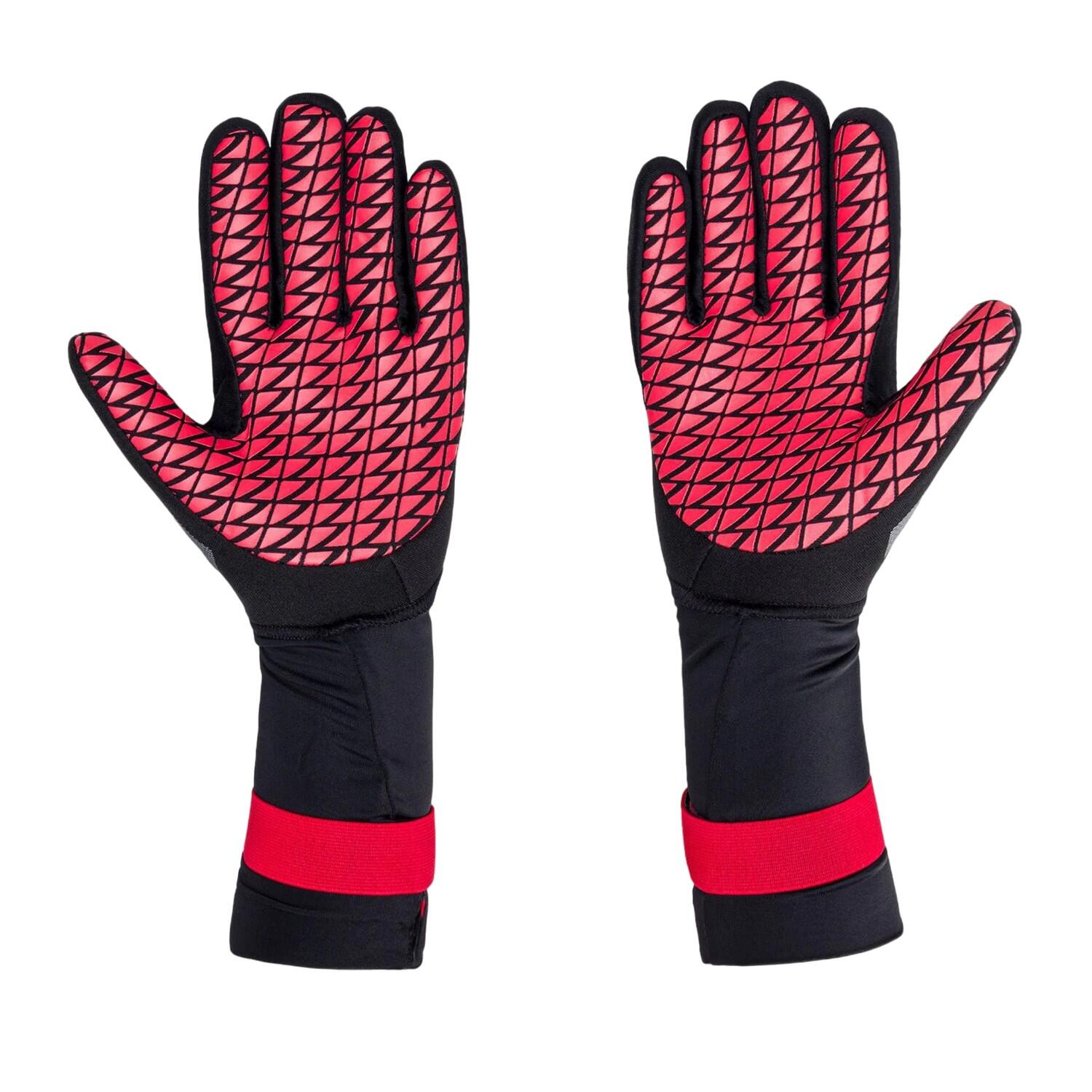 Swimming gloves (Black / Silver)