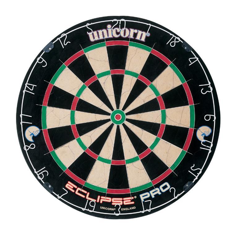 UNICORN Eclipse Pro Bristle Dartboard (Multicoloured)