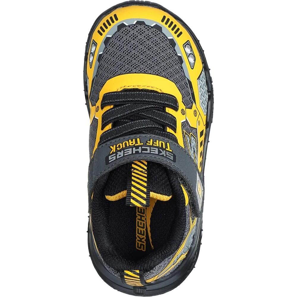 SKECH TRACKS Boy's sneakers (Charcoal / Yellow)