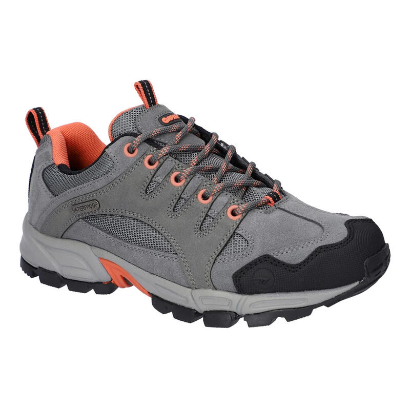 Chaussures de marche AUCKLAND LITE Femme (Gris acier / Corail / Gris)