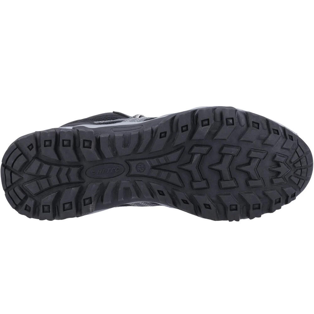 Mens Jaguar Mid Cut Boots (Graphite/Black/Citron) 4/4