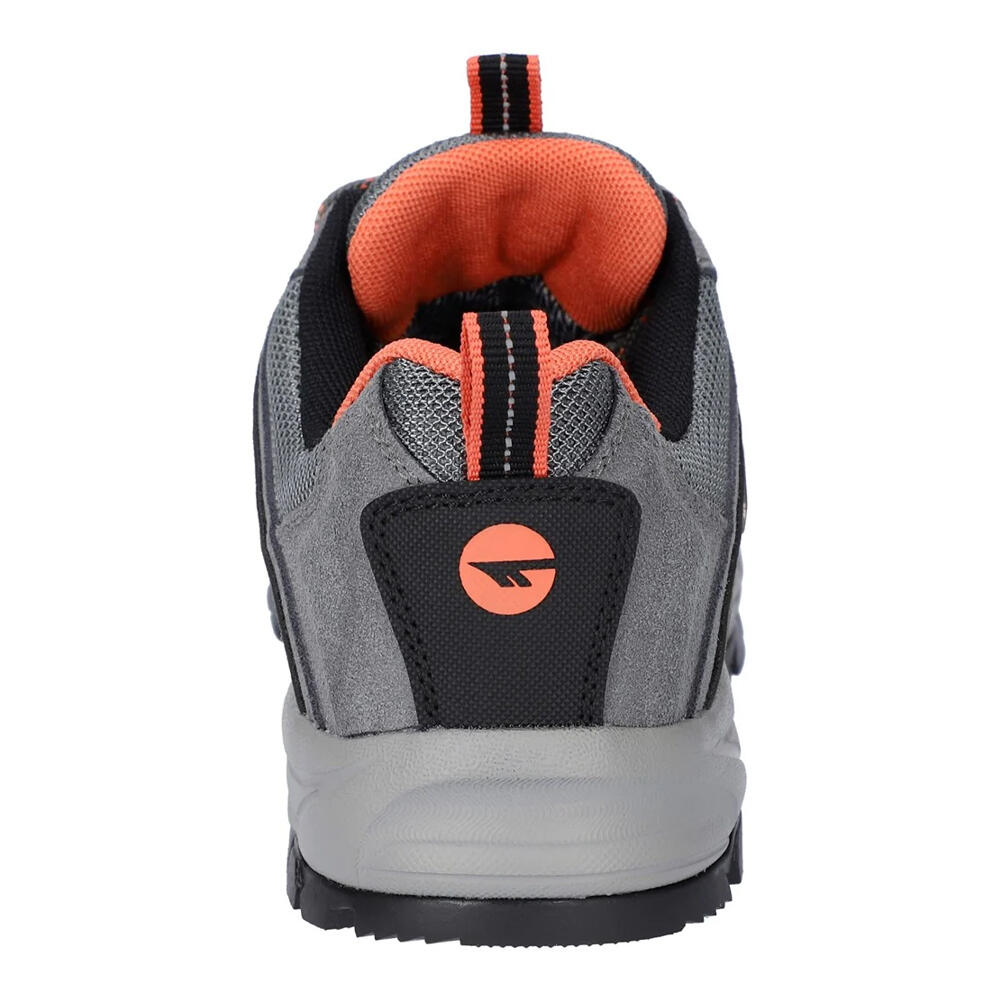 Wanderschuhe "Auckland Lite", Wildleder Damen Stahl/Koralle/Kühles Grau 2/4