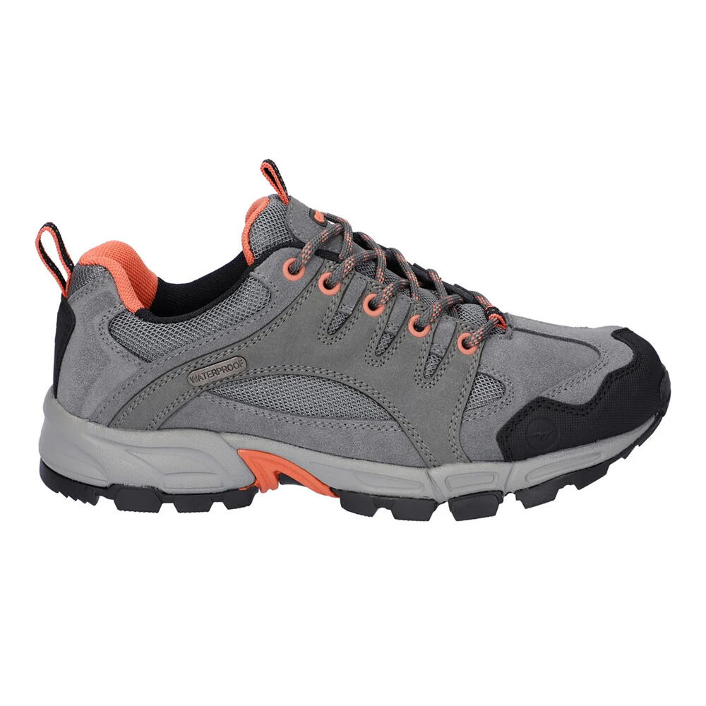 Wanderschuhe "Auckland Lite", Wildleder Damen Stahl/Koralle/Kühles Grau 4/4