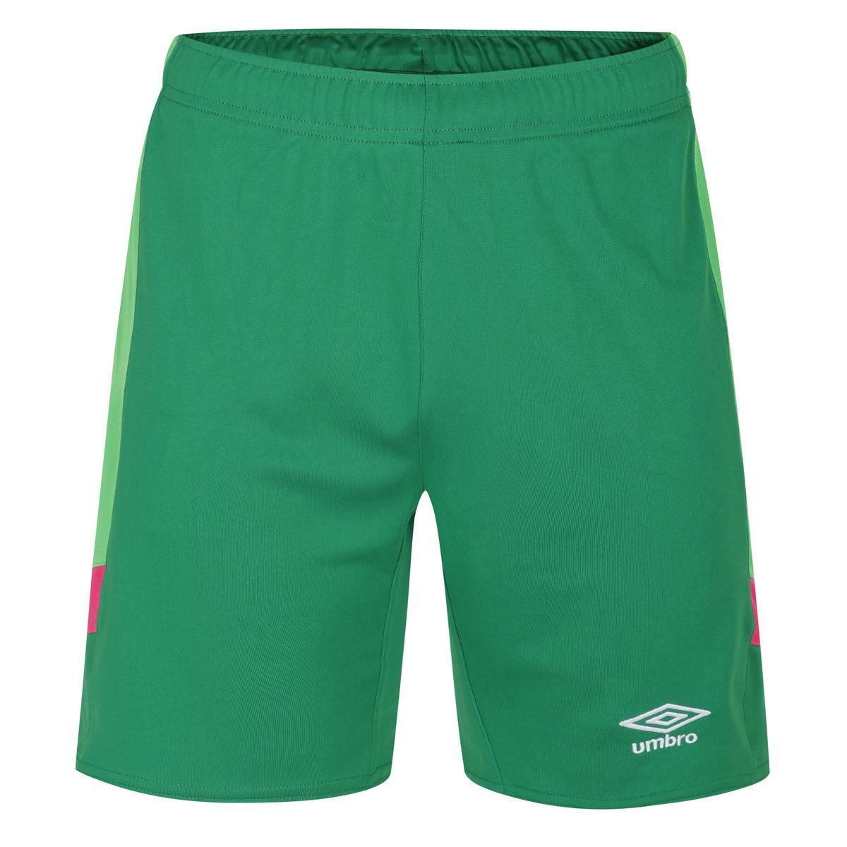 Men's goalkeeper shorts (Happy Green / Pink)